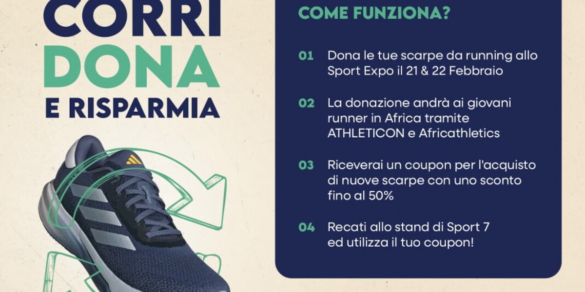 «Corri, dona e risparmia», con Athleticon, Africathletics e Sport7, Napoli City Half Marathon ricicla scarpe. Vincono solidarietà e ambiente
