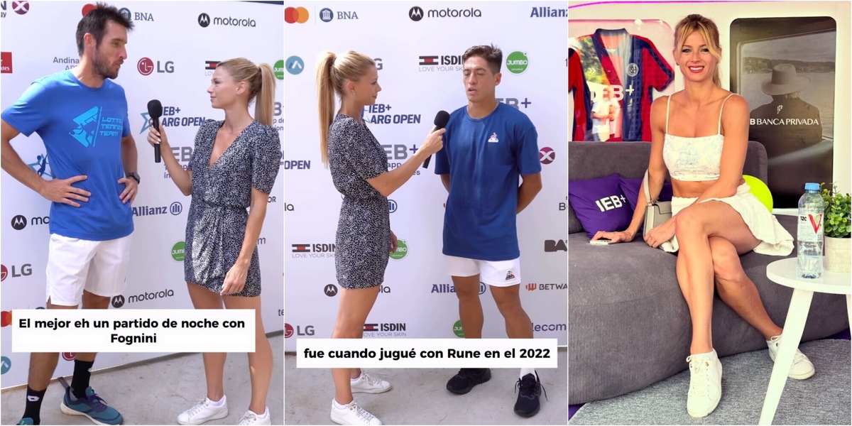 Camila Giorgi torna in campo a Buenos Aires, ma in un’altra veste: è subito boom sui social