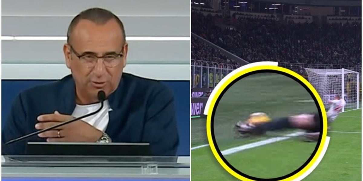 Carlo Conti non ci sta, siparietto in conferenza a Sanremo su Inter-Fiorentina: "La palla era uscita..."