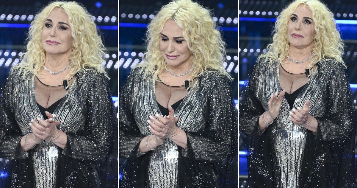 Antonella Clerici in lacrime a Sanremo: la voce di Fabrizio Frizzi commuove tutti