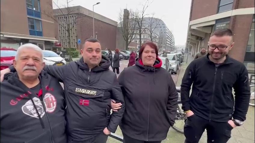 I tifosi del Milan a Rotterdam ci credono: "Vinciamo"