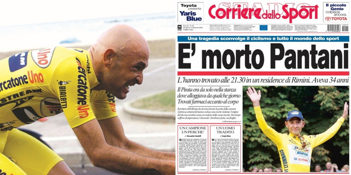 Pantani, l'addio a San Valentino