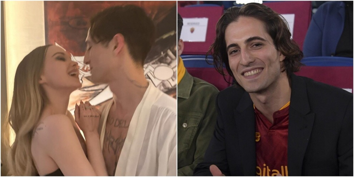 Damiano David e la sorpresa della fidanzata Dove Cameron a Sanremo: c'entra la Roma