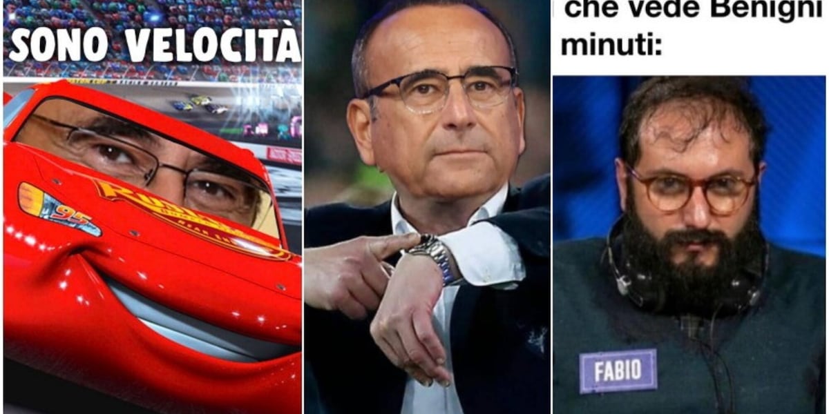 Sanremo e la quarta giornata delle cover: le ironie su Carlo Conti si moltiplicano