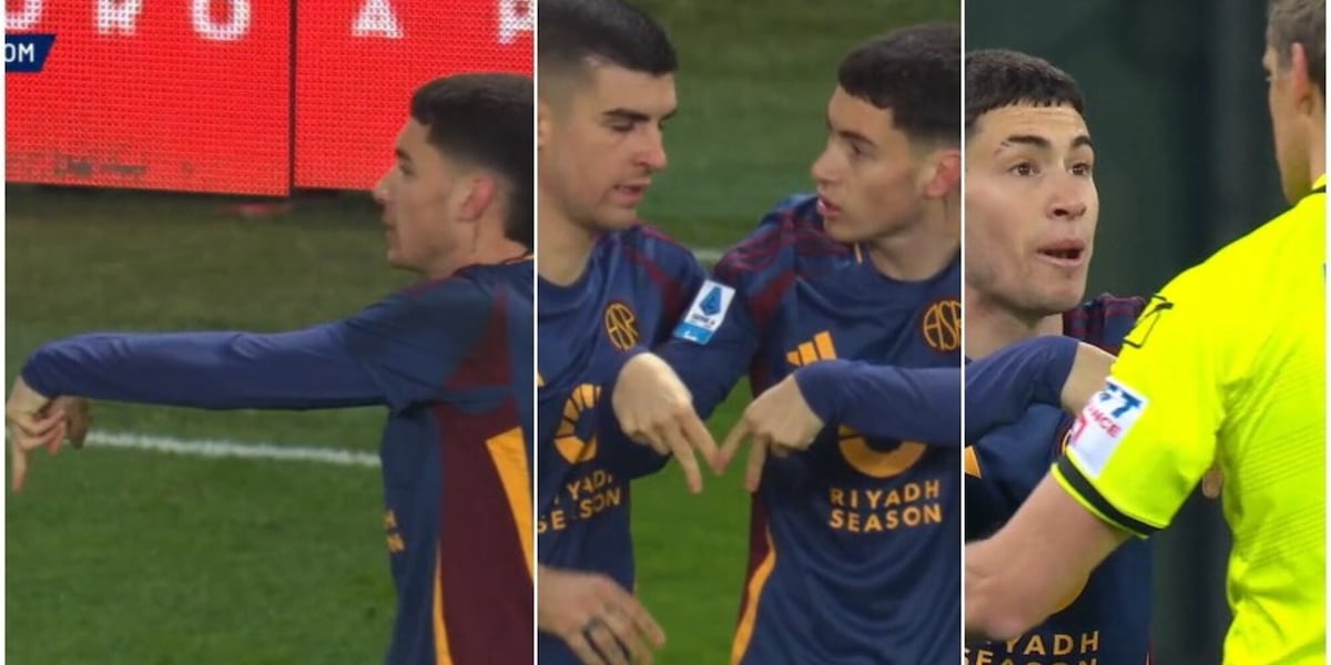 Soulé e il caso dell'ammonizione dopo il gol: l'arbitro gli mostra il giallo, lui non ci crede e...