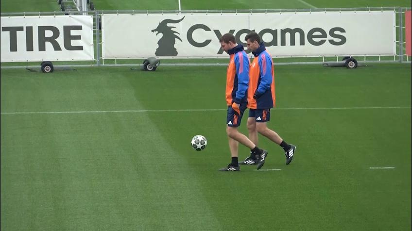 Juve, allenamento da playoff