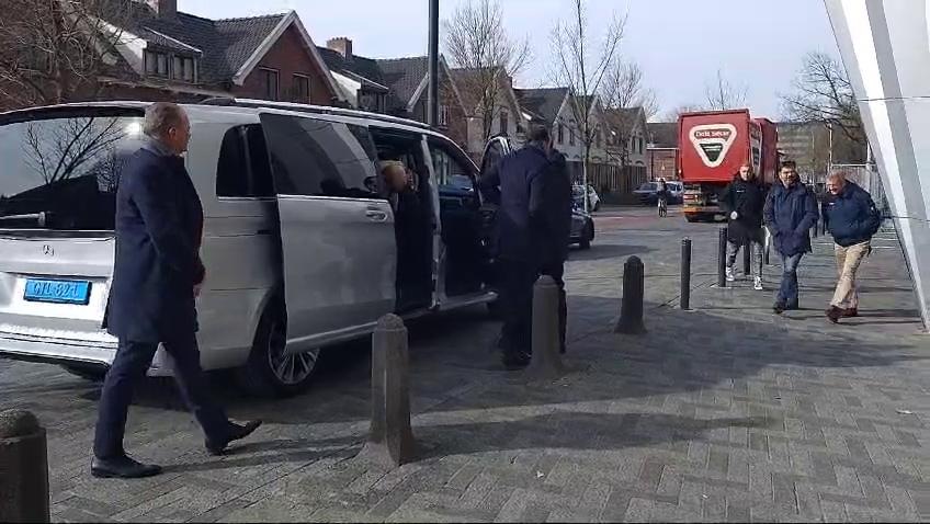 Psv-Juve: Giuntoli, Scanavino e Chiellini al pranzo Uefa