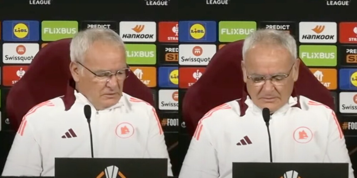 Ranieri e la smorfia alla domanda sul braccetto: "Mamma mia, che brutta cosa"