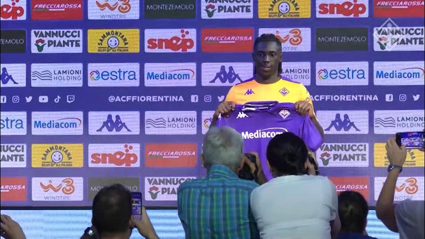 Fiorentina, Kean uscito dall'ospedale