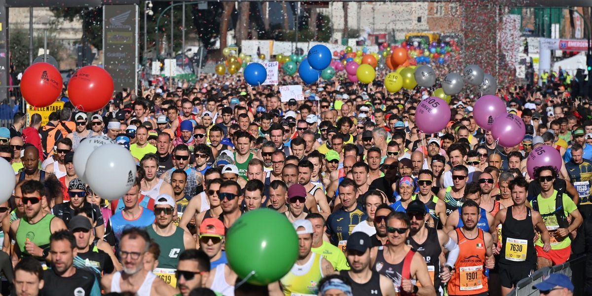 Avviso ai maratoneti: sabato mattina alla maratona di Roma sI corre già con la Acea Water Fun Run
