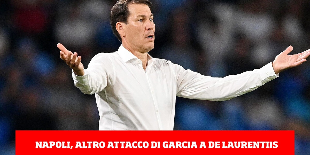 Napoli, altro attacco di Garcia a De Laurentiis