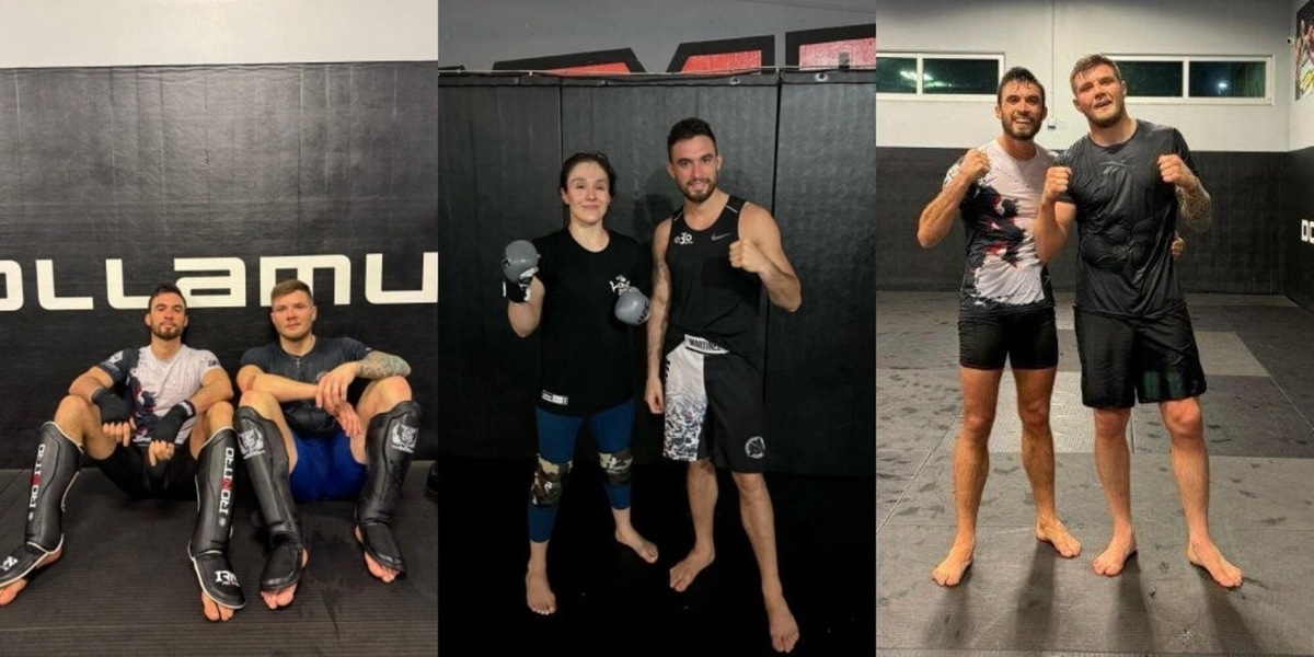 Jordan Valdinocci al fianco degli atleti internazionali UFC Marvin Vettori ed Alexa Grasso