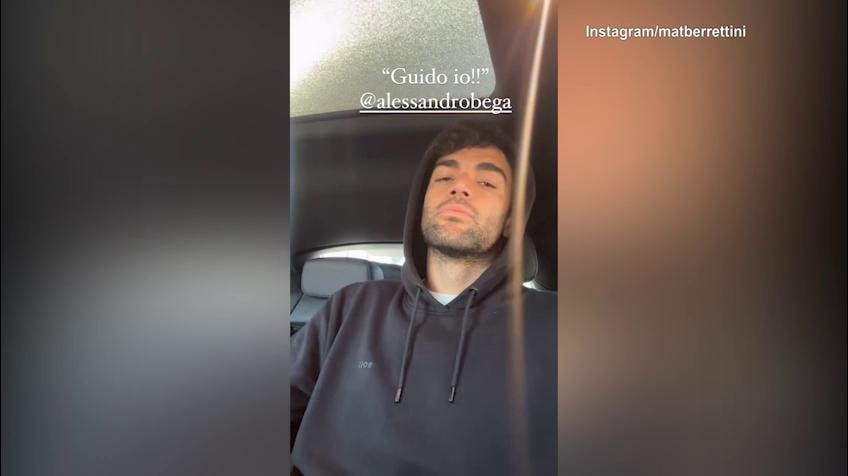 Berrettini che ridere, il coach crolla dal sonno
