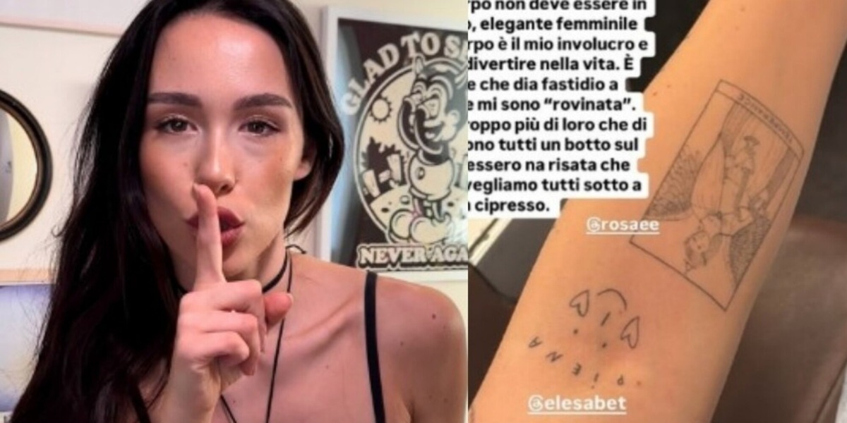 Aurora Ramazzotti, la risposta inferocita a un hater sui tatuaggi è virale