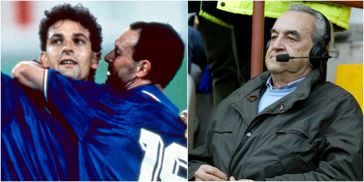 Baggio, il commovente ricordo per Bruno Pizzul: vi ricordate quel gol a Italia '90?