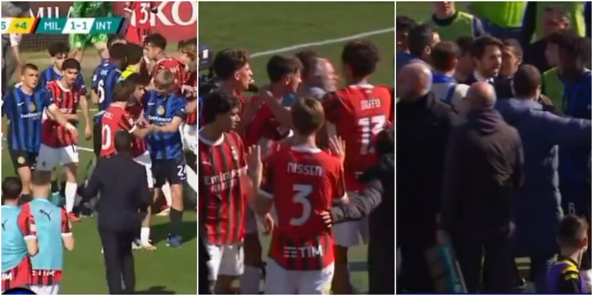 Milan-Inter, rissa dopo la fine del derby Primavera: cosa è successo