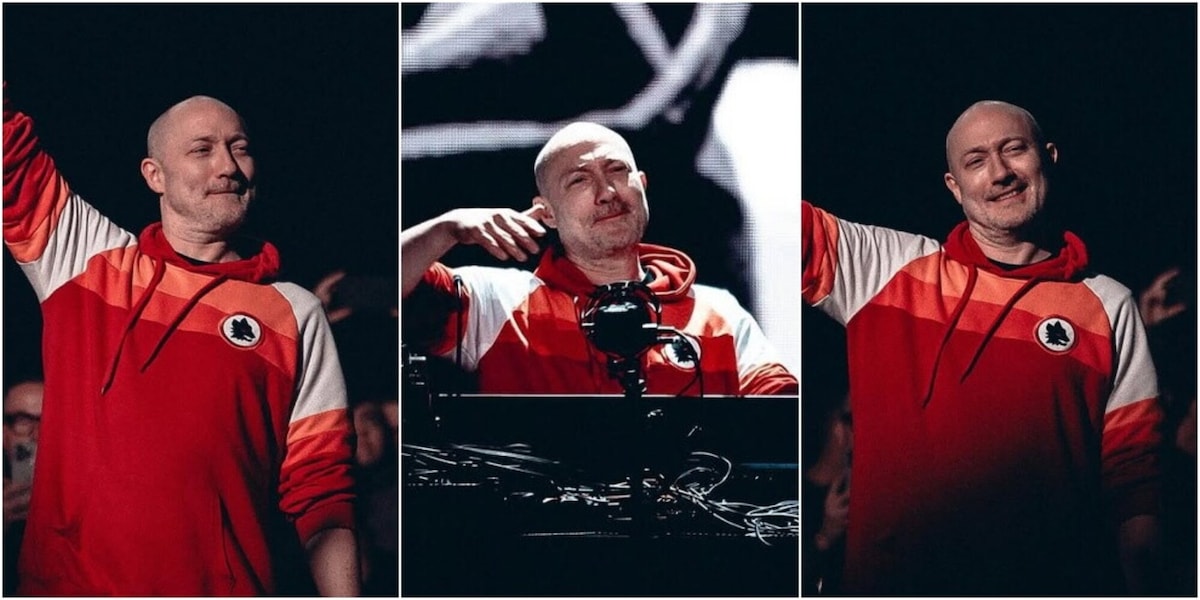 Paul Kalkbrenner con la maglia della Roma sul palco: tifosi e fan in delirio a Bucarest