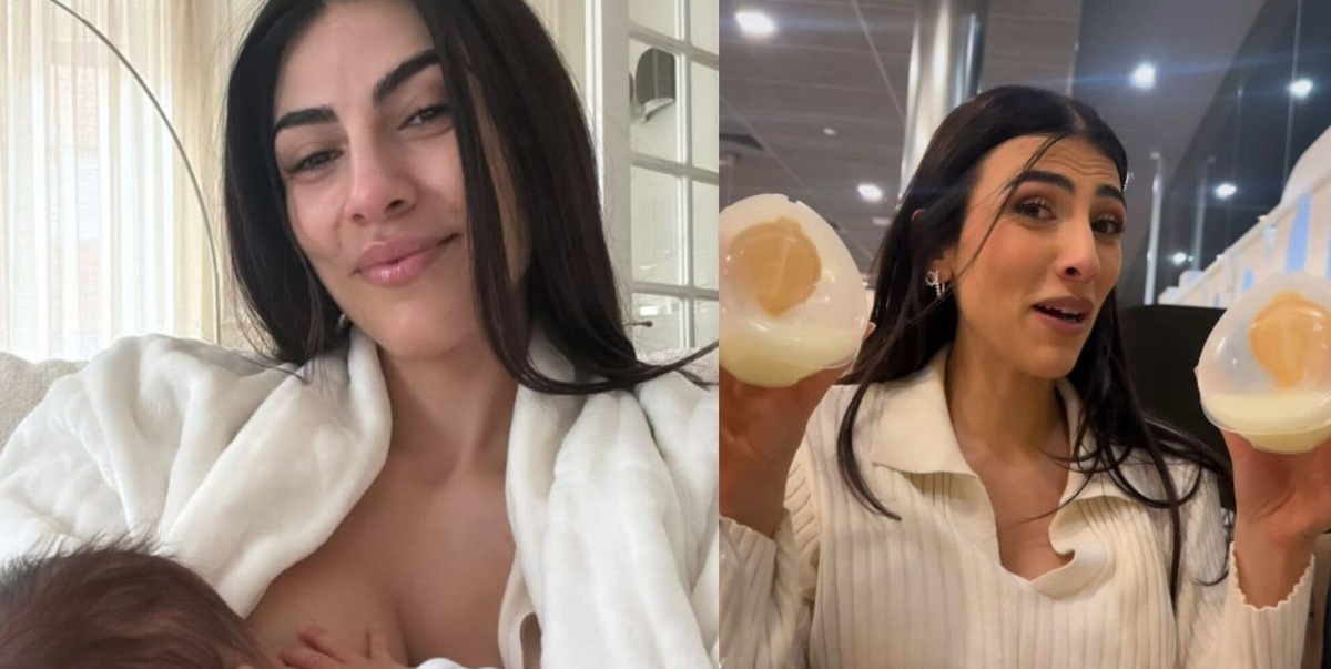 Giulia Salemi, allattamento ed emergenza latte: "Cosa è successo al Mc Donald's"