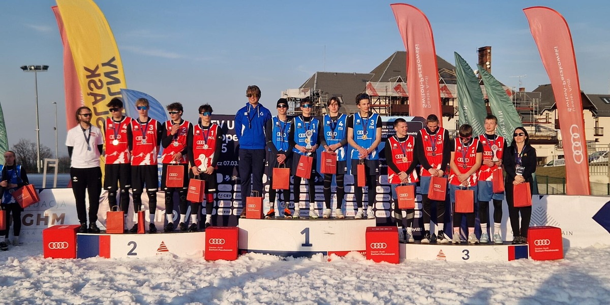 L'Italia è Campione d'Europa Under 20 di Snow Volley