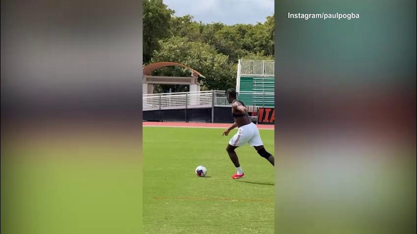 Pogba è tornato, il video social