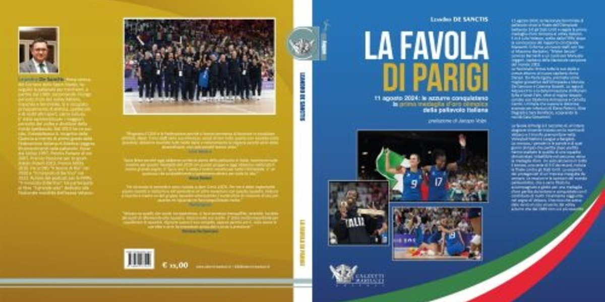 La Favola di Parigi, il libro che ricorda l'impresa della nazionale di Velasco