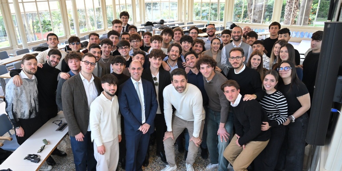 Buffon incontra gli studenti della Luiss Business School