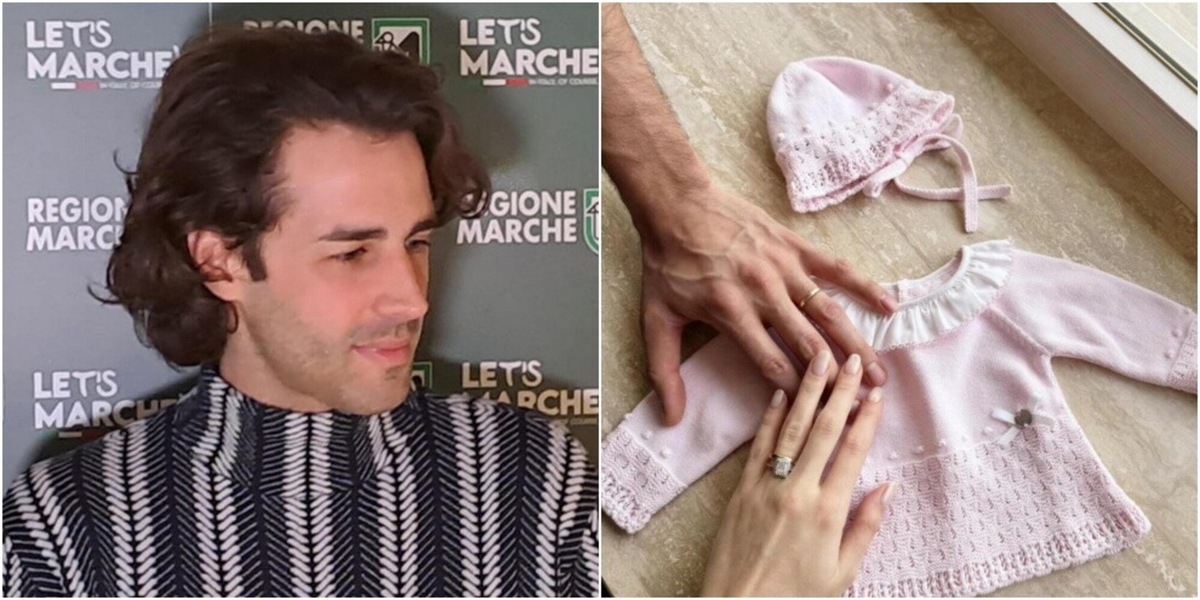 Tamberi e la figlia che aspetta con la sua Chiara: "Ecco quando sceglieremo il nome"