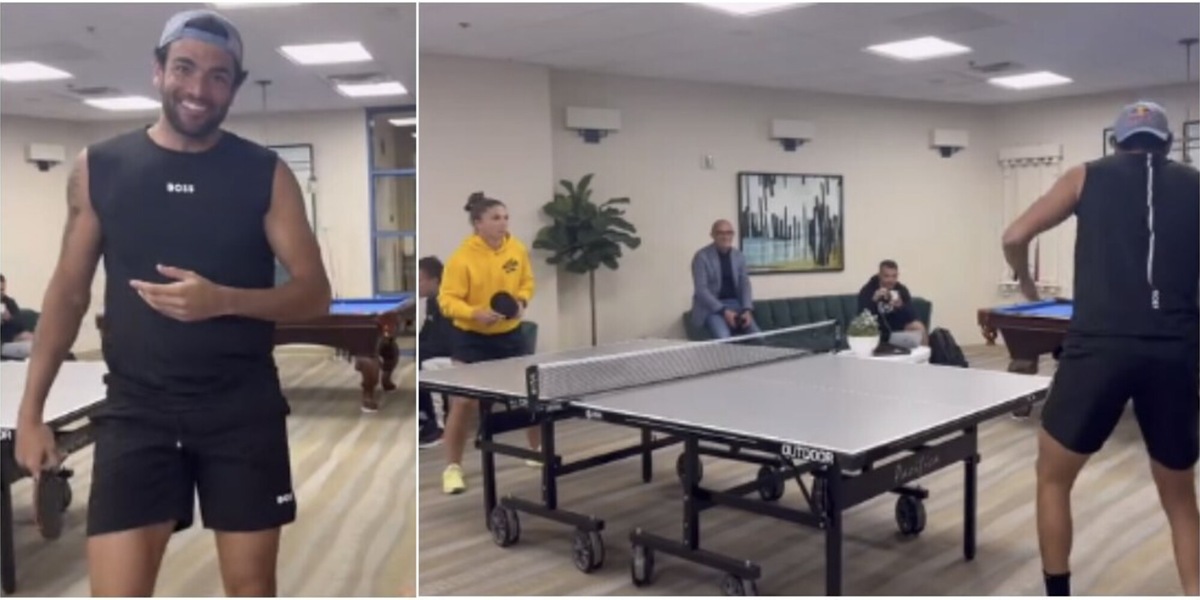 Berrettini, la sfida a ping pong con Sara Errani diventa virale: "Ma è nata a Pechino?"