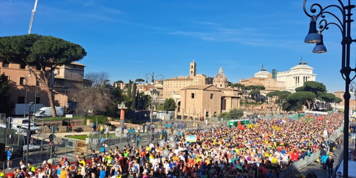 Statistiche e numeri della Acea Run Rome The Marathon: 127 nazioni, 50mila partecipanti