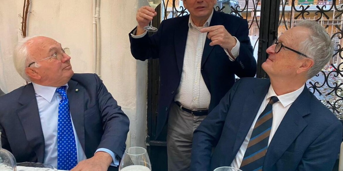 L'Ammiraglio Legrottaglie nella Fondazione Insigniti OMRI