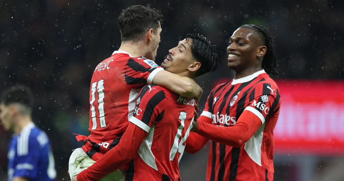 Milan-Como 2-1: tabellino, statistiche e marcatori