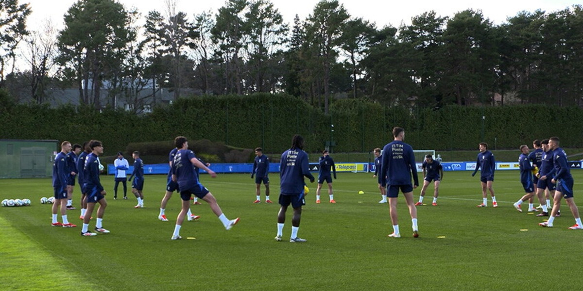 L'Italia prosegue l'allenamento in vista della doppia sfida alla Germania