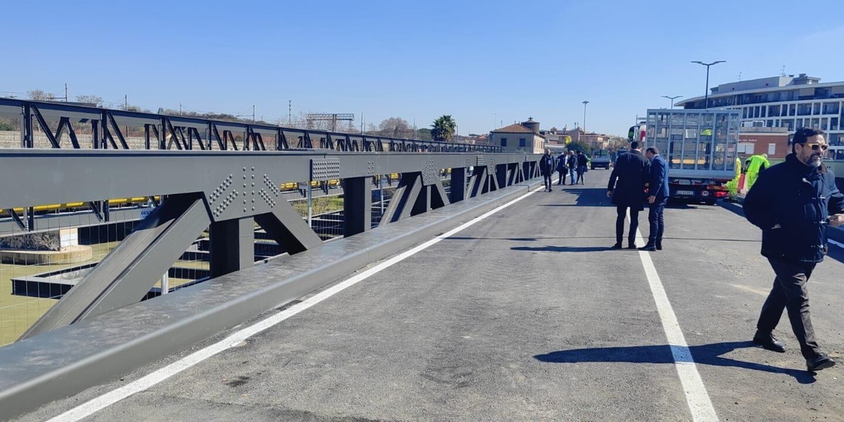 Giubileo, Gruppo FS: a Roma riaperto al traffico il nuovo Ponte dell'Industria