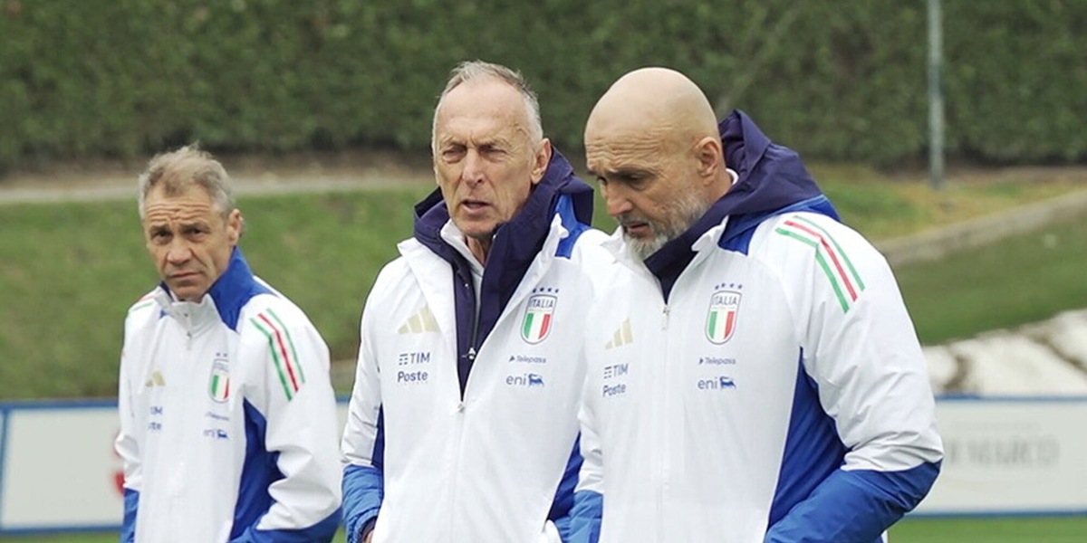 Ultimo allenamento alla Pinetina per gli Azzurri