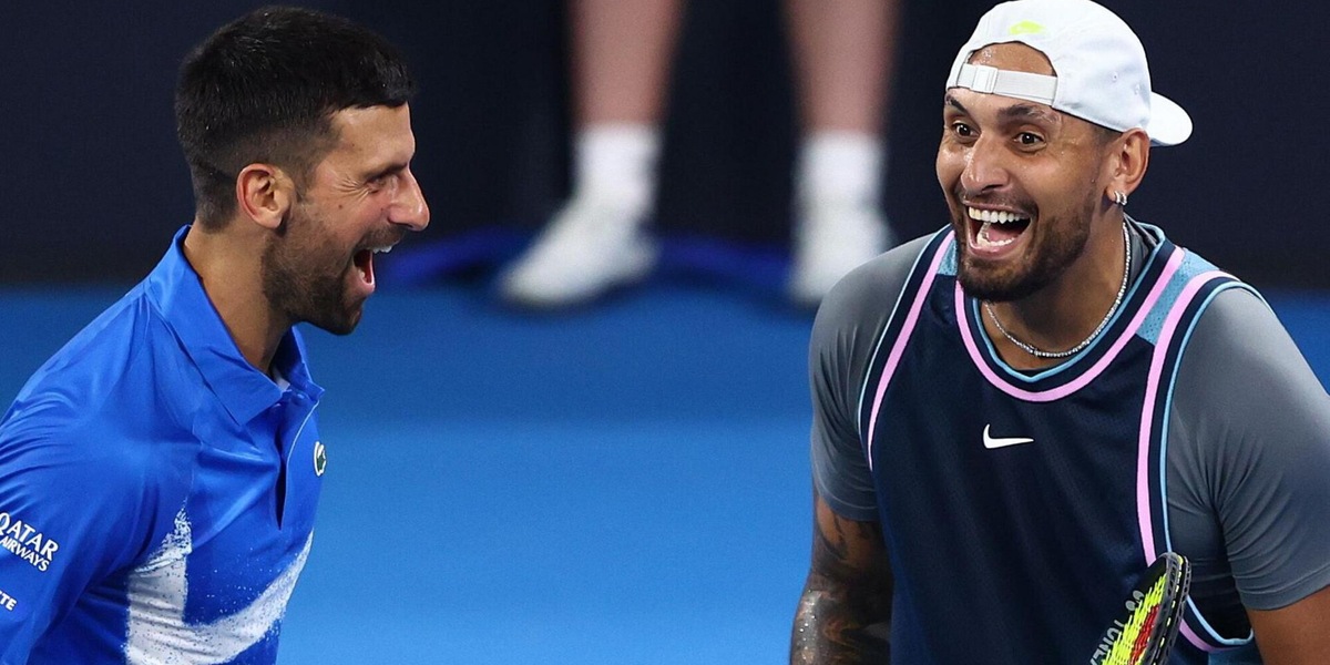 Djokovic e Kyrgios ancora insieme: quando e dove li vedremo, l’annuncio di Novak