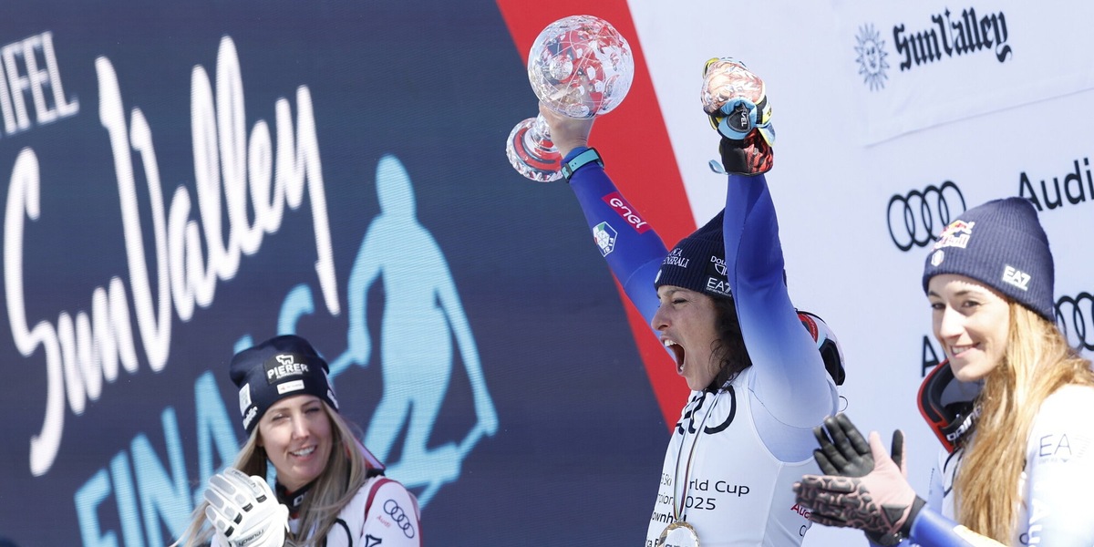 Brignone nella storia: vince la Coppa del Mondo per la seconda volta in carriera