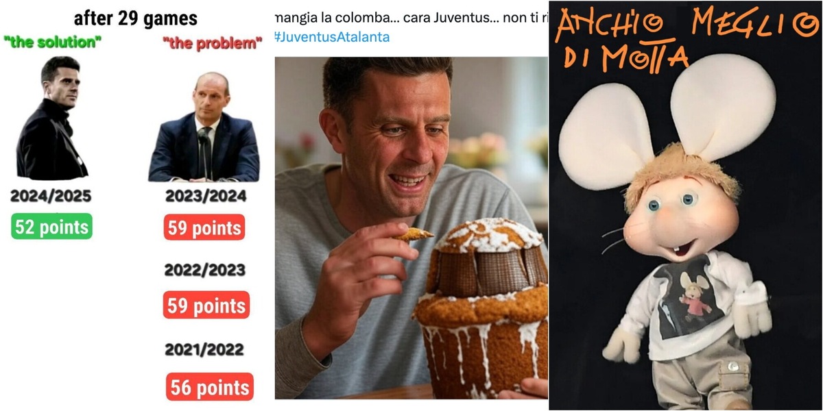 Thiago Motta, social scatenati dopo la notizia dell'esonero: dalla colomba a Topo Gigio
