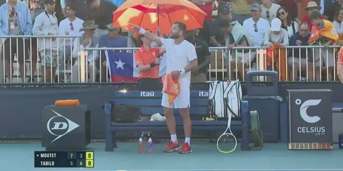 Caos nel match tra Moutet e Tabilo a Miami, il francese non ci sta: "Voglio che intervenga l'Atp"