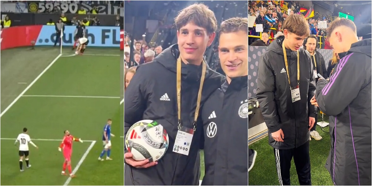 Gol di Musiala, c’è un retroscena: il raccattapalle Noel è già una star in Germania