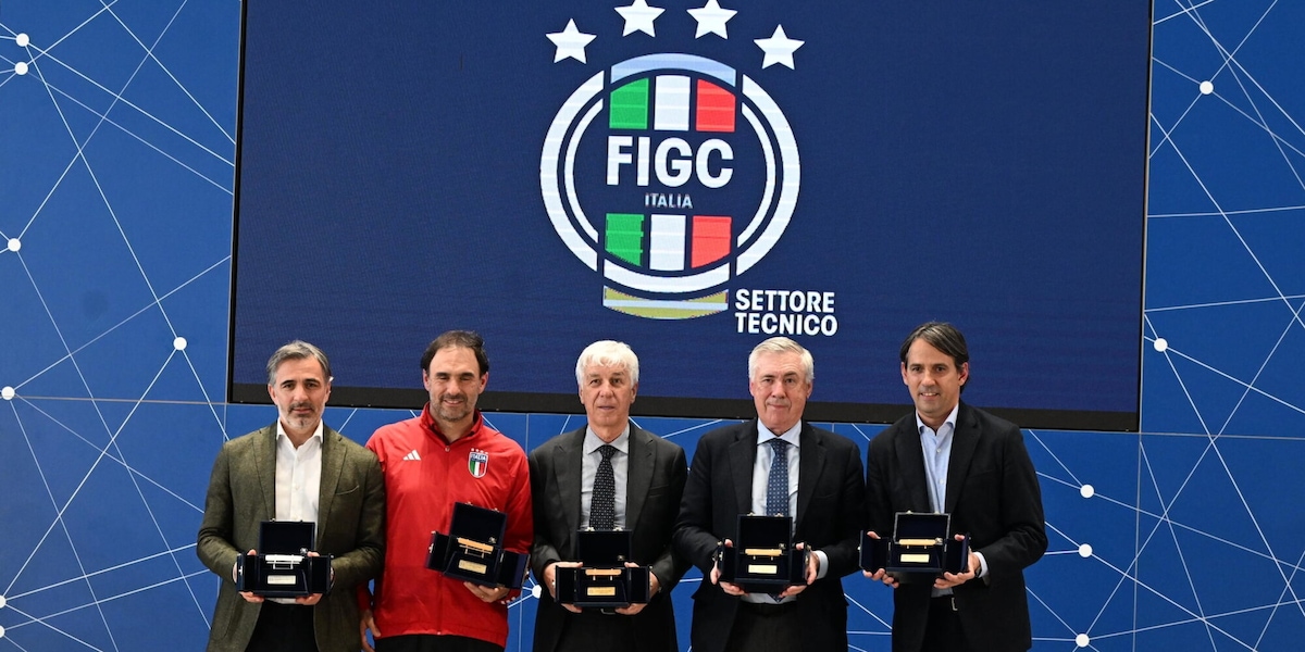 Inzaghi, Ancelotti, Gasperini e non solo: tutti i vincitori della Panchina d'Oro