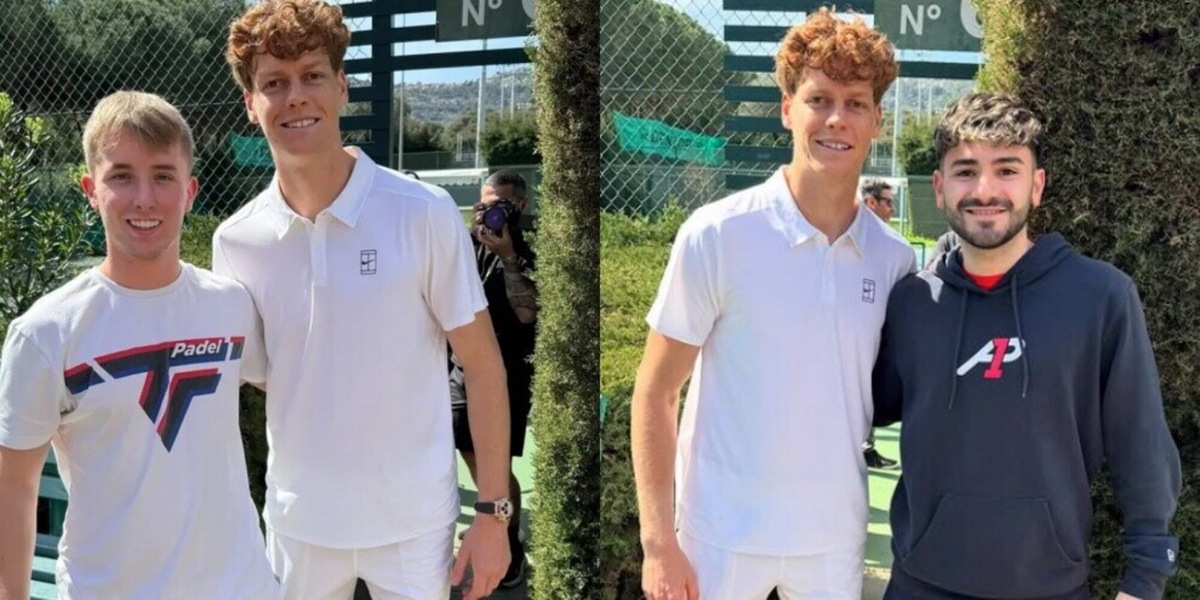 Sinner in campo, la foto a Montecarlo virale sui social. Ma la verità è un'altra
