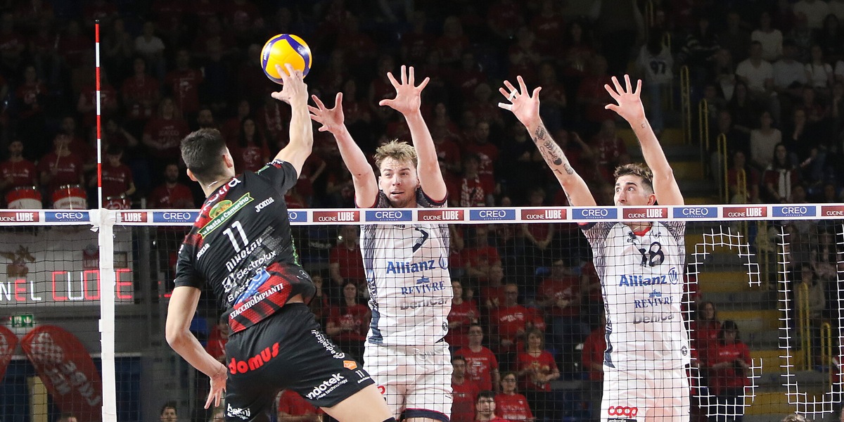 Civitanova è in semifinale: espugnata Milano