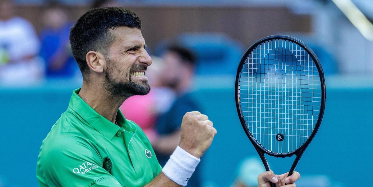 Djokovic aspetta l'amico Dimitrov e si infuria con Miami. Ma è bufera per una multa