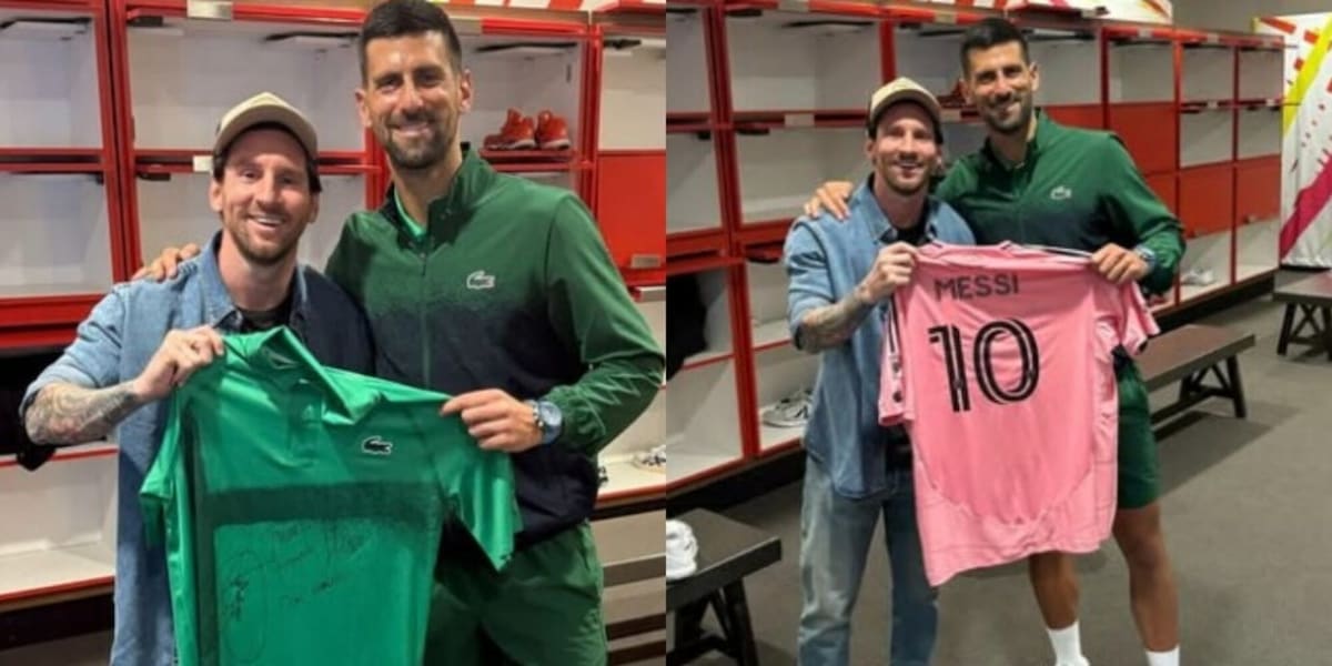 Djokovic e l'incontro tra campioni con Messi: "Gli sono grato"