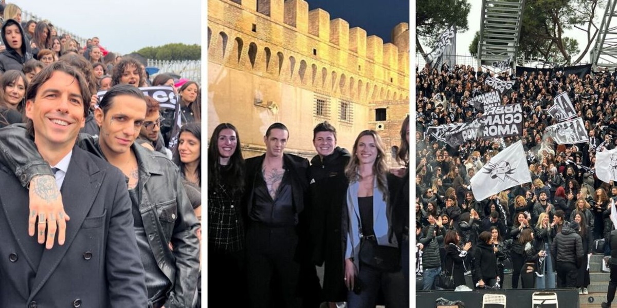 In attesa di Sinner, Achille Lauro fa impazzire il Foro Italico