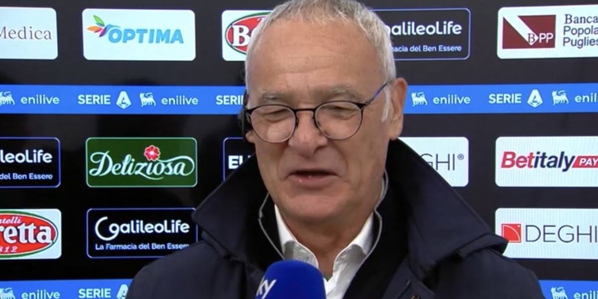 Ranieri e il siparietto in tv: "Nuovo allenatore Roma? Volevo dirvi tutto, ma...". In studio scoppiano tutti a ridere