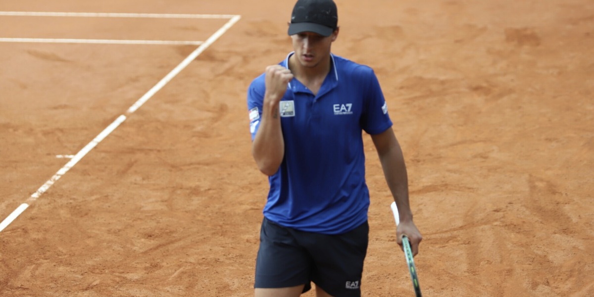 Luciano Darderi in finale alla Napoli Tennis Cup