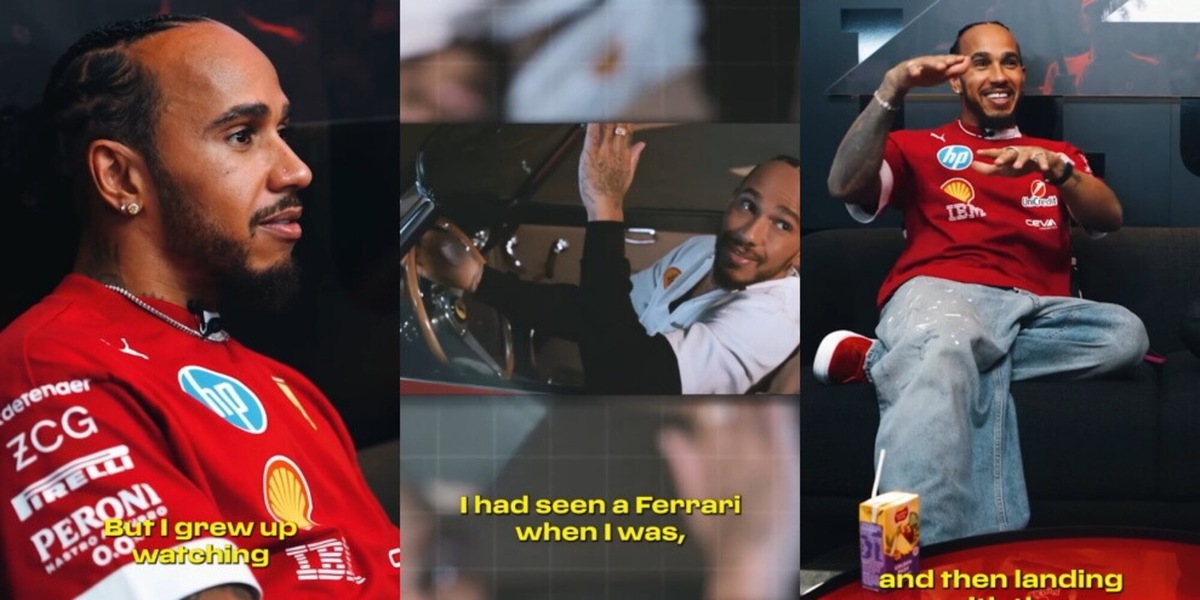 Hamilton e quella scena di un film a bordo di una Ferrari: "Ce l'ho sempre avuta in mente"