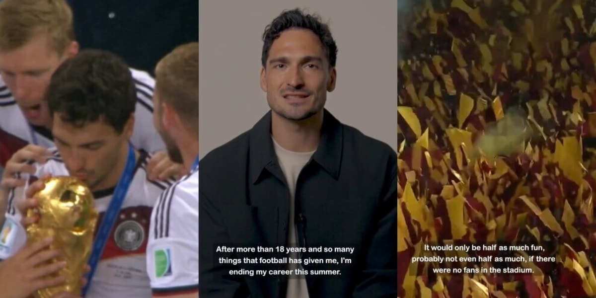 Hummels lascia la Roma e si ritira a fine stagione: "Grazie"