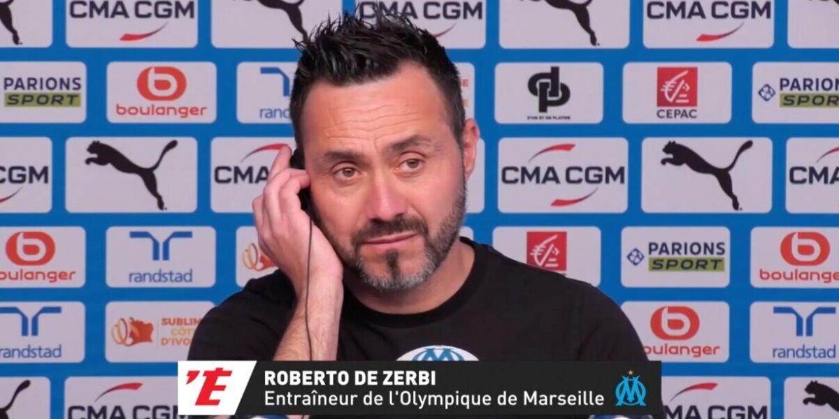 Retroscena De Zerbi, cosa è successo nello spogliatoio del Marsiglia: "Sono disgustato"
